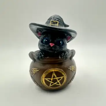 Gato Brujo En Pocima 11 Cm