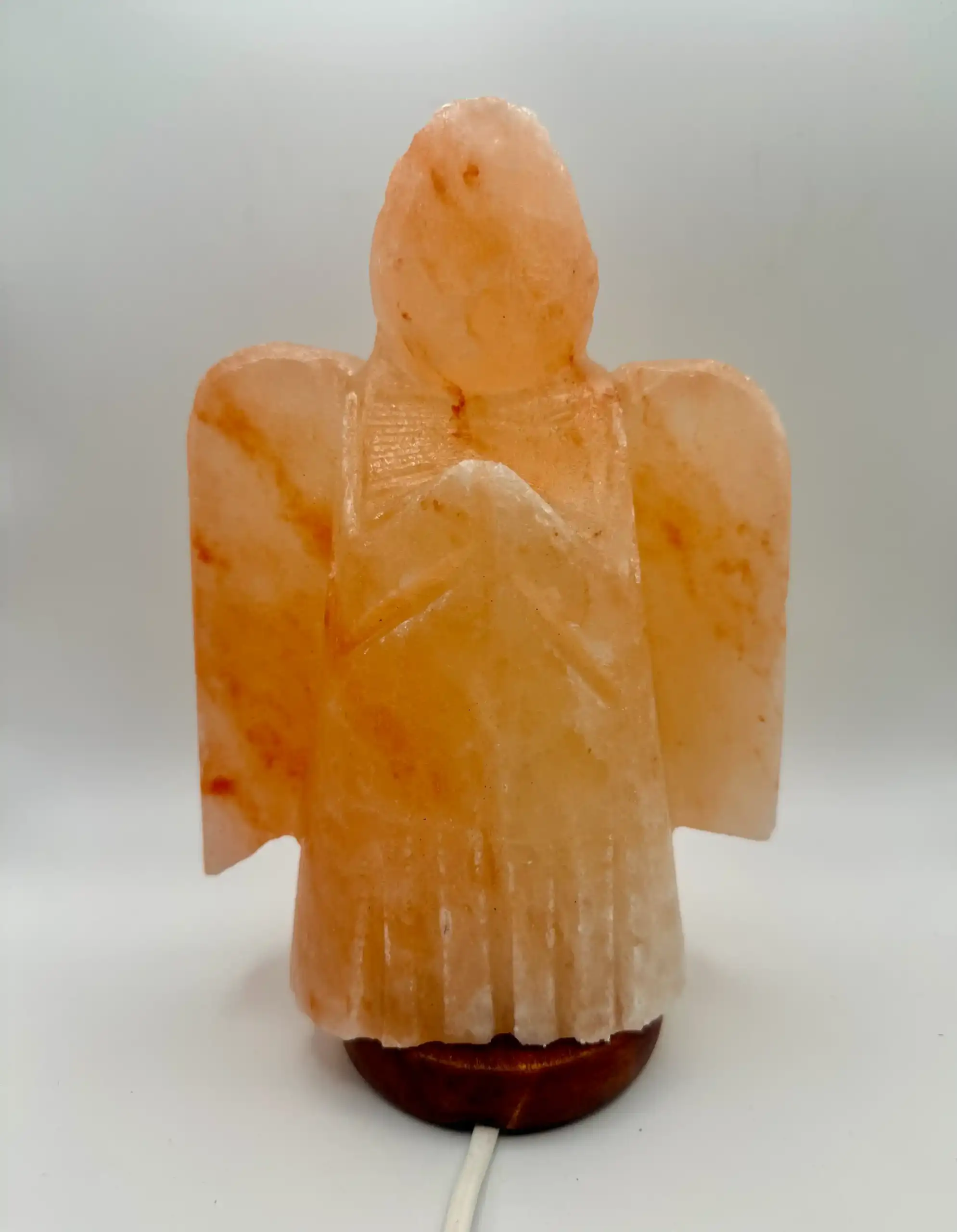 Lampara De Sal Del Himalaya Angel De La Guarda