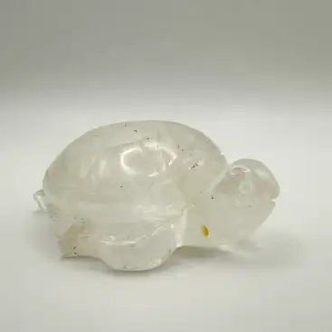 Tortuga De Cuarzo Cristal