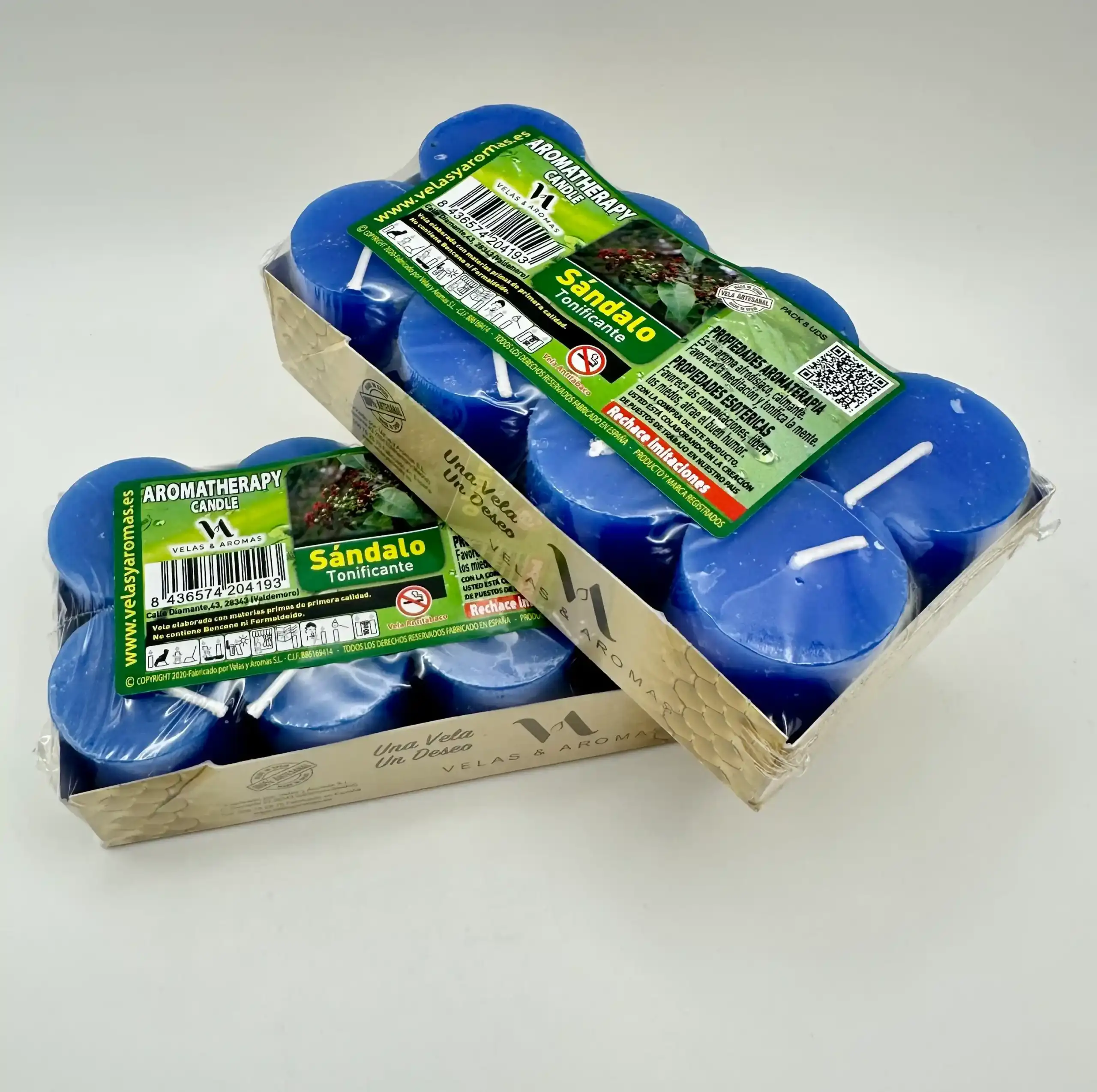 Pack 8 Velas Sandalo