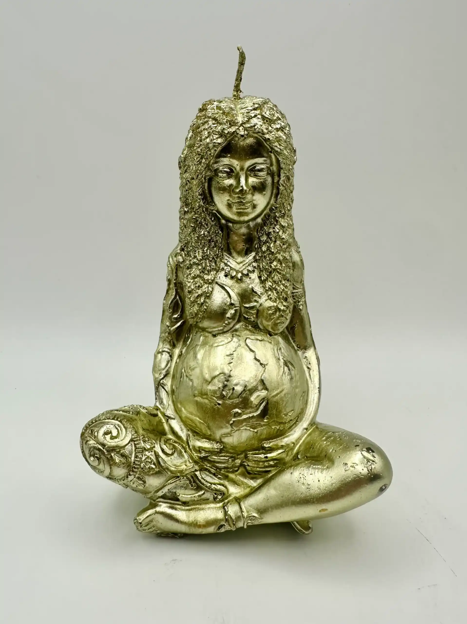 Vela Madre Tierra Dorada