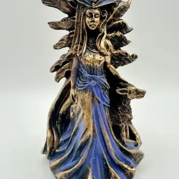 Figura Hecate Lobos 16cm