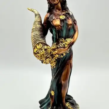 Figura Diosa De La Fortuna Color 21cm