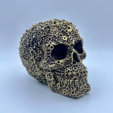 Figura Calavera De Tornillos 12Cm