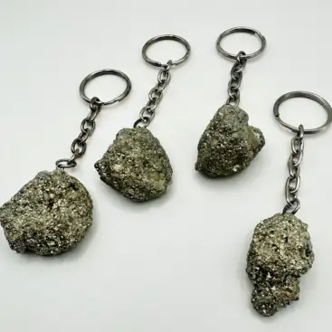 Llavero Pirita En Bruto
