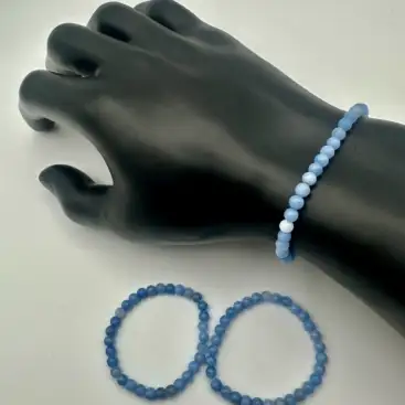 Pulsera Agumarina Niños 4mm