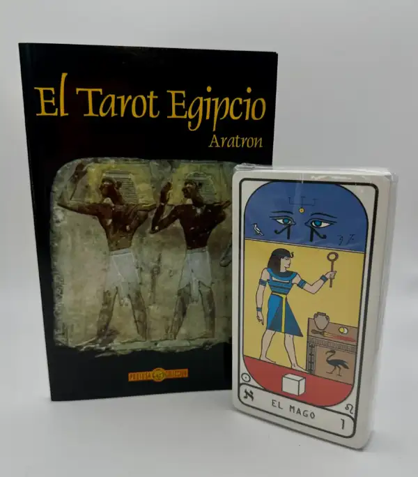 Pack Libro Y Tarot Egipcio - La Calva Mística | Tienda Esotérica Online