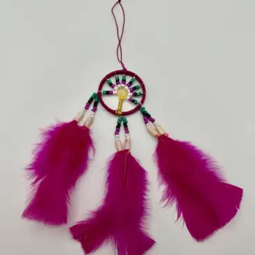 Atrapasueños Rosa Fucsia