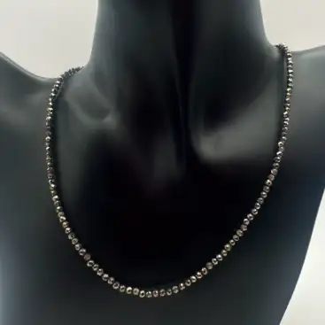 Colgante Pirita Facetada