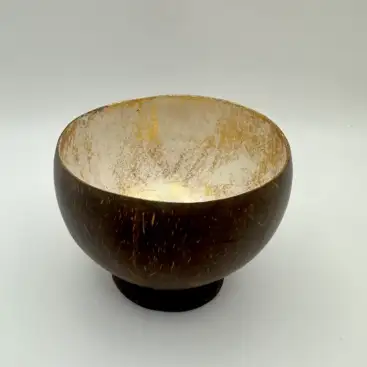 Cuenco De Coco Color Blanco