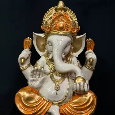 Figura Ganesh Naranja 40cm