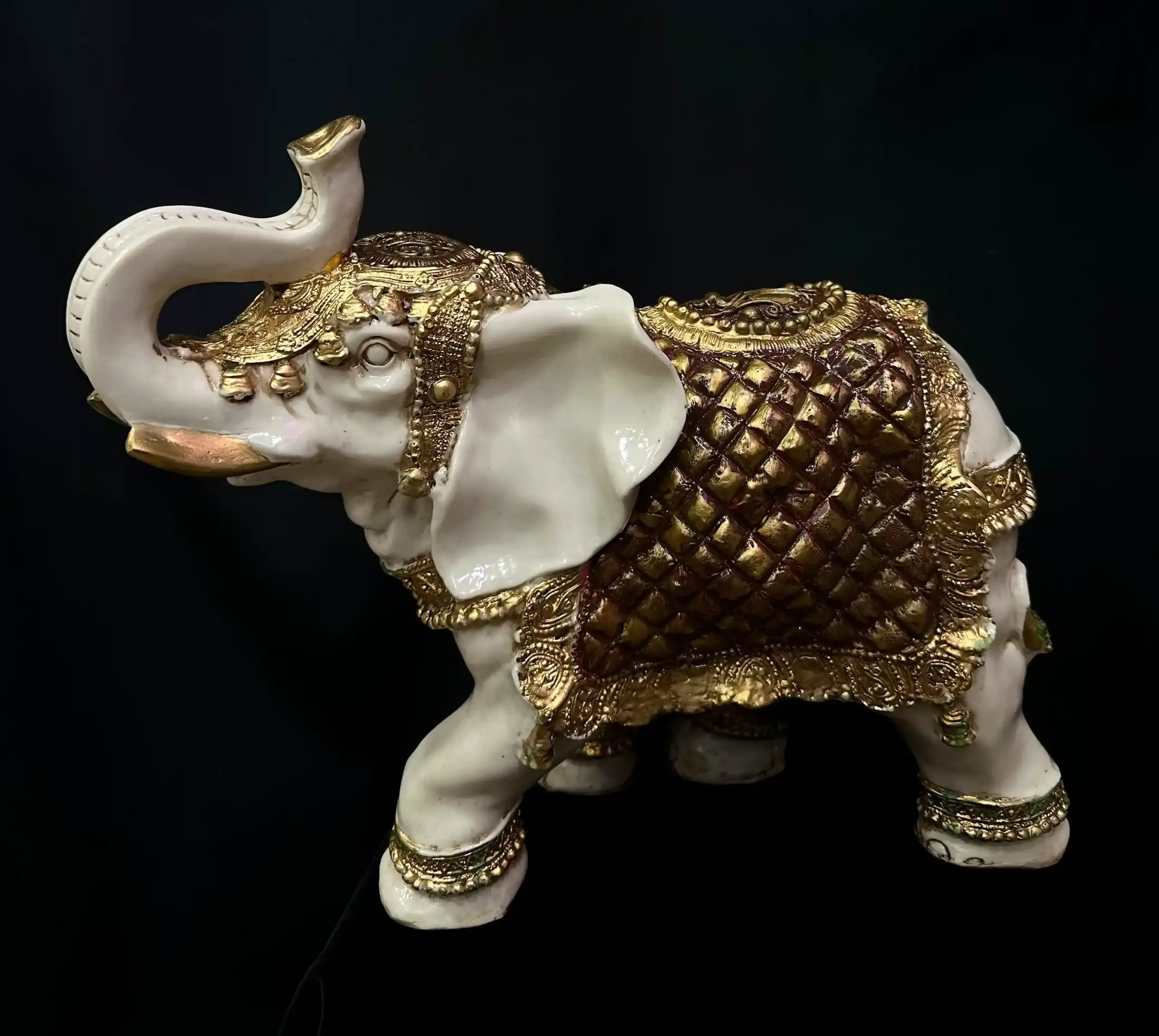 Elefante Del Dinero Marron 34cm