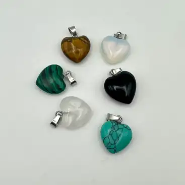 Colgante Corazón Pequeño Mineral