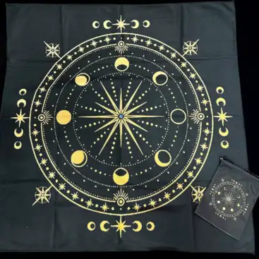 Pack Tapete Y Bolsa Tarot Fases Lunares