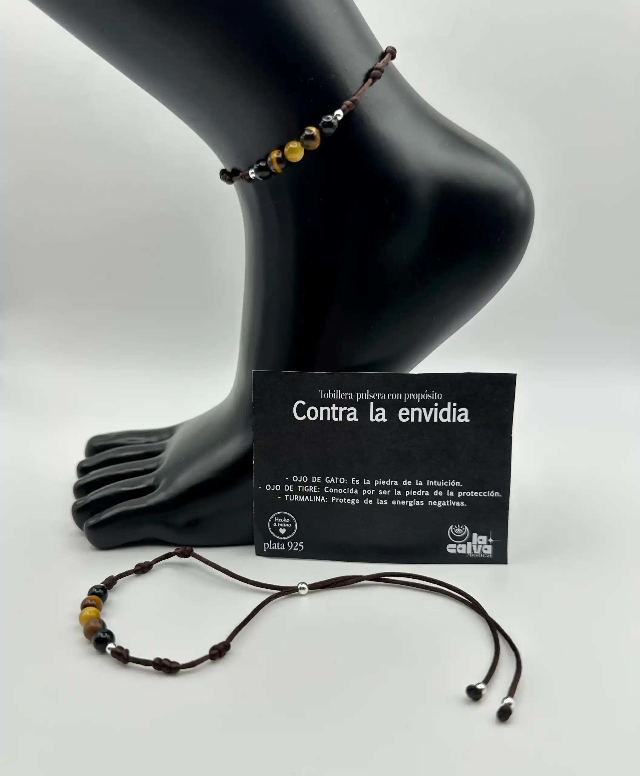 Tobillera Contra La Envidia La Calva Mistica