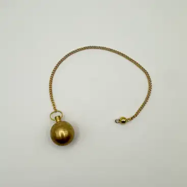 Péndulo Esfera De Bronce