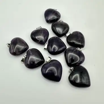 Colgante Corazón De Amatista