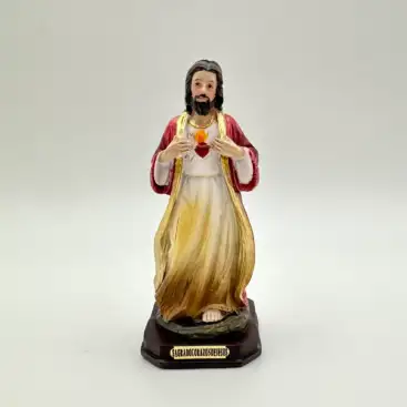 Figura Sagrado Corazon De Jesus 10,5cm