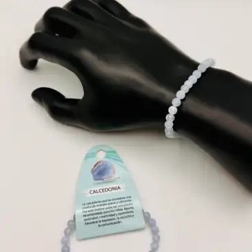 Pulsera Calcedonia 6 mm