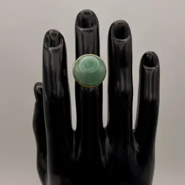 Anillo Grande Aventurina
