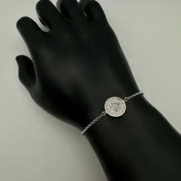Pulsera Sello De Los 7 Arcangeles Plata De Ley