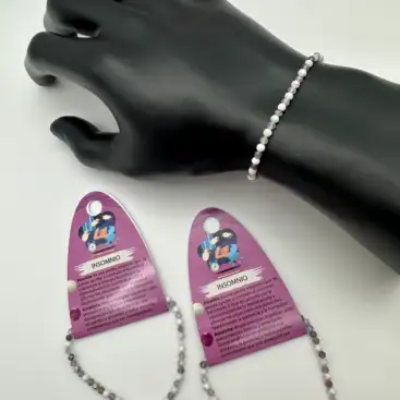 Pulsera Insomnio Facetada 4mm