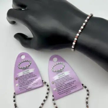 Pulsera Equilibrio Emocional Facetada 4mm