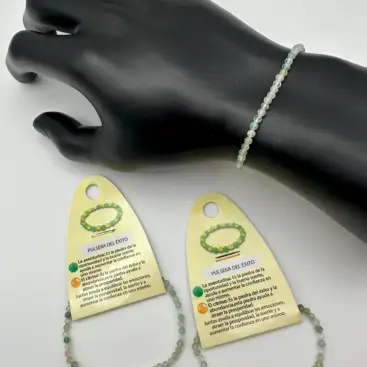 Pulsera Del Exito Facetada 4mm