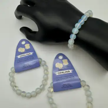 Pulsera Opalina 10 mm Hombre