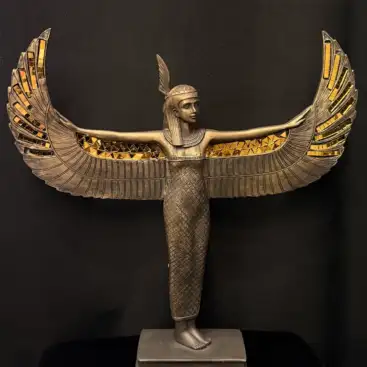 Figura Diosa Isis De Pie