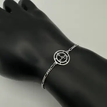 Pulsera Sigilo De Lilith Plata De Ley