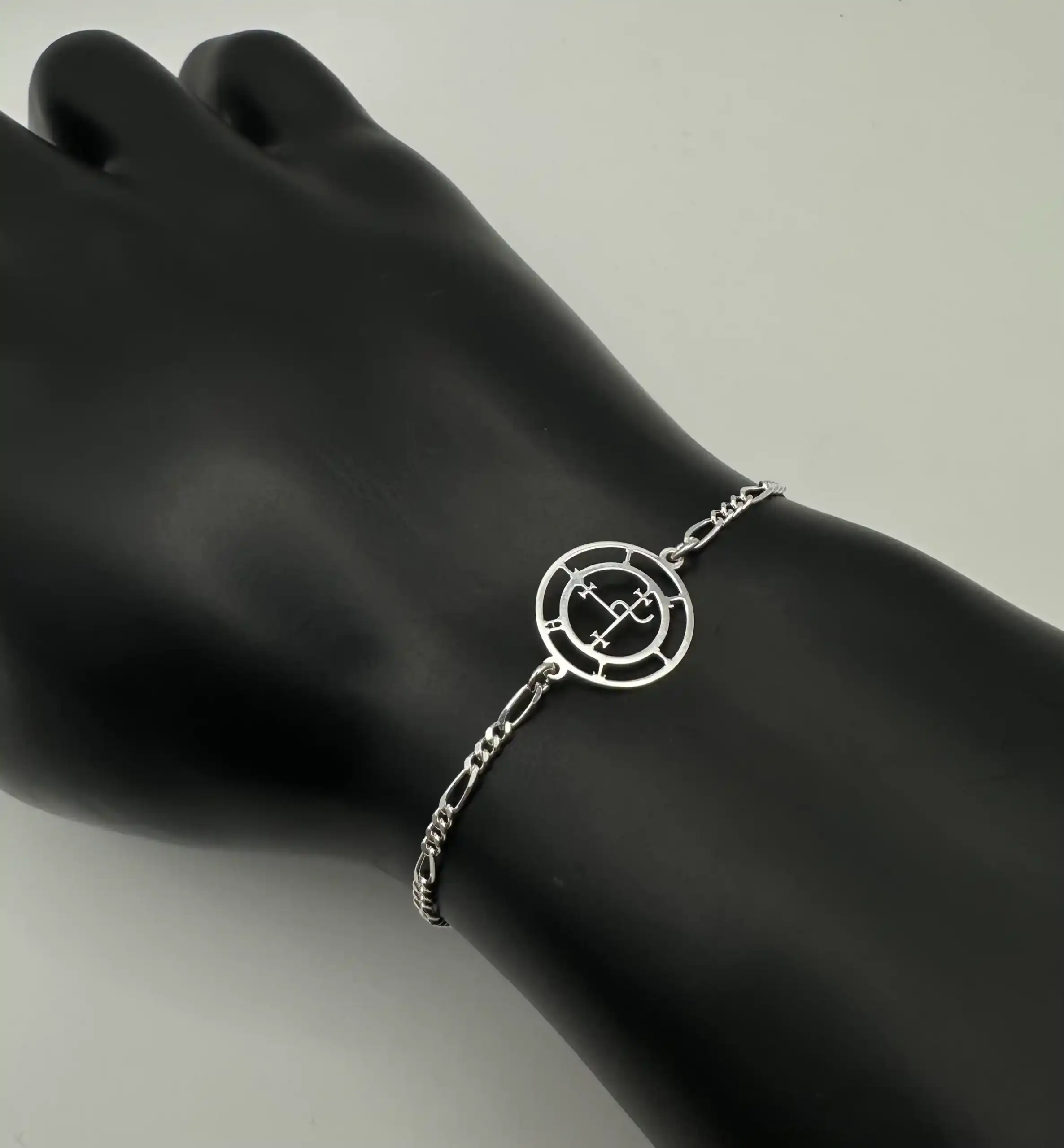Pulsera Sigilo De Lilith Plata De Ley