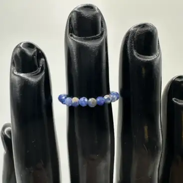 Anillo Lapislazuli Facetado 3mm
