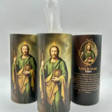 Caja De Pañuelos San Judas Tadeo