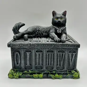 Caja Tarot Gato Sobre Tumba