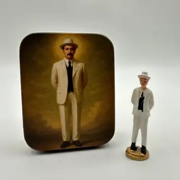 Figura San Jose Gregorio Hernandez 5cm En Lata