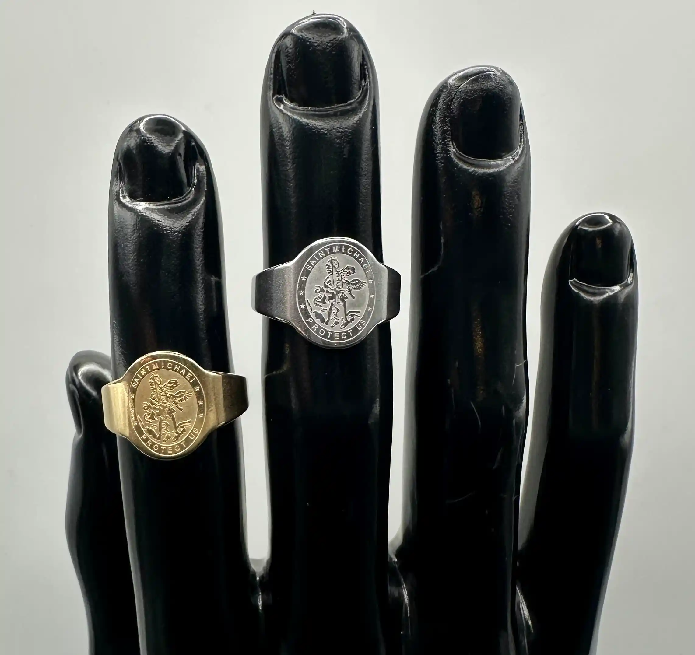 Anillo Arcangel Miguel Acero