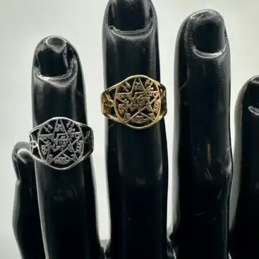 Anillo Tetragramaton Acero